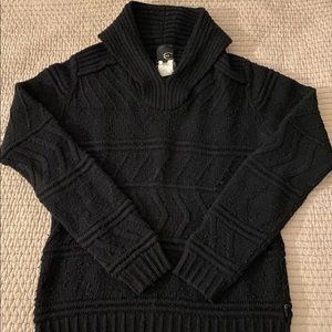 $800 Men’s Black Roberto Cavalli Wool Sweater